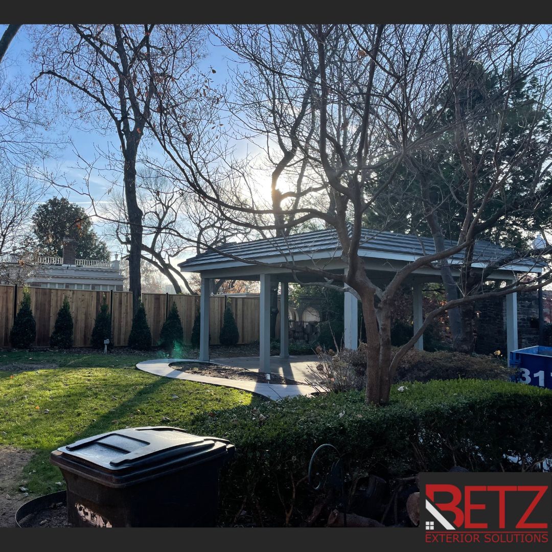 Deck and pergola built by Betz Exterior Solutions