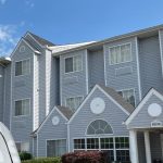New roof installed on apartment building by Betz Exterior Solutions