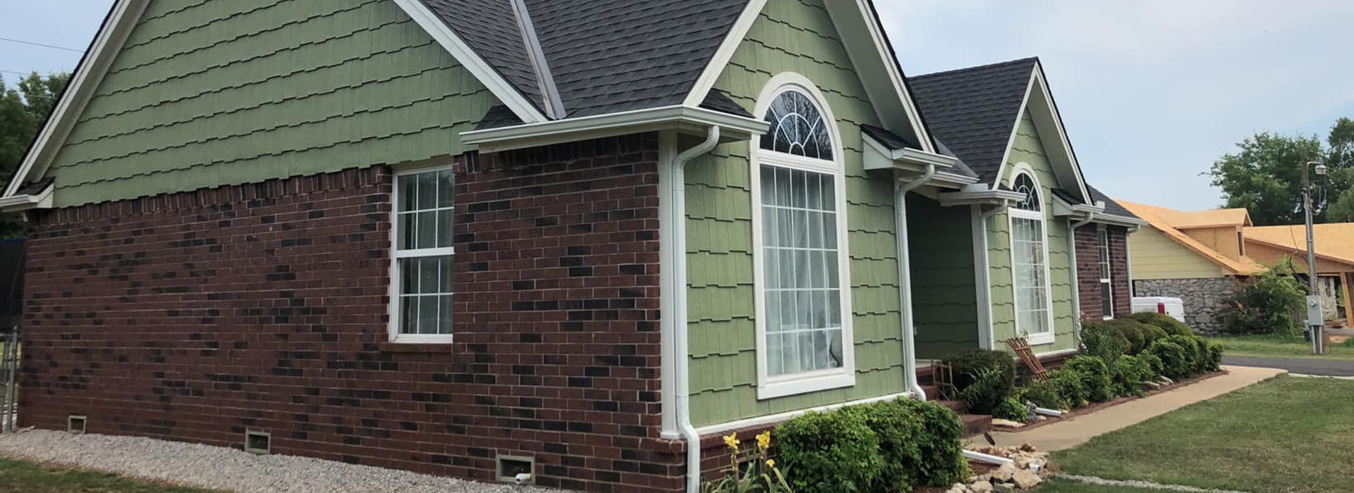 New plank siding installed by Betz Exterior Solutions