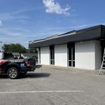Betz Exterior Solutions truck in parking lot